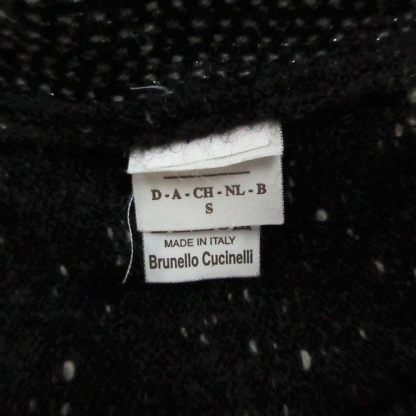 Brunello Cucinelli Knit Cashmere All Over Pattern Sweater Long Sleeve Crew Neck — view 9