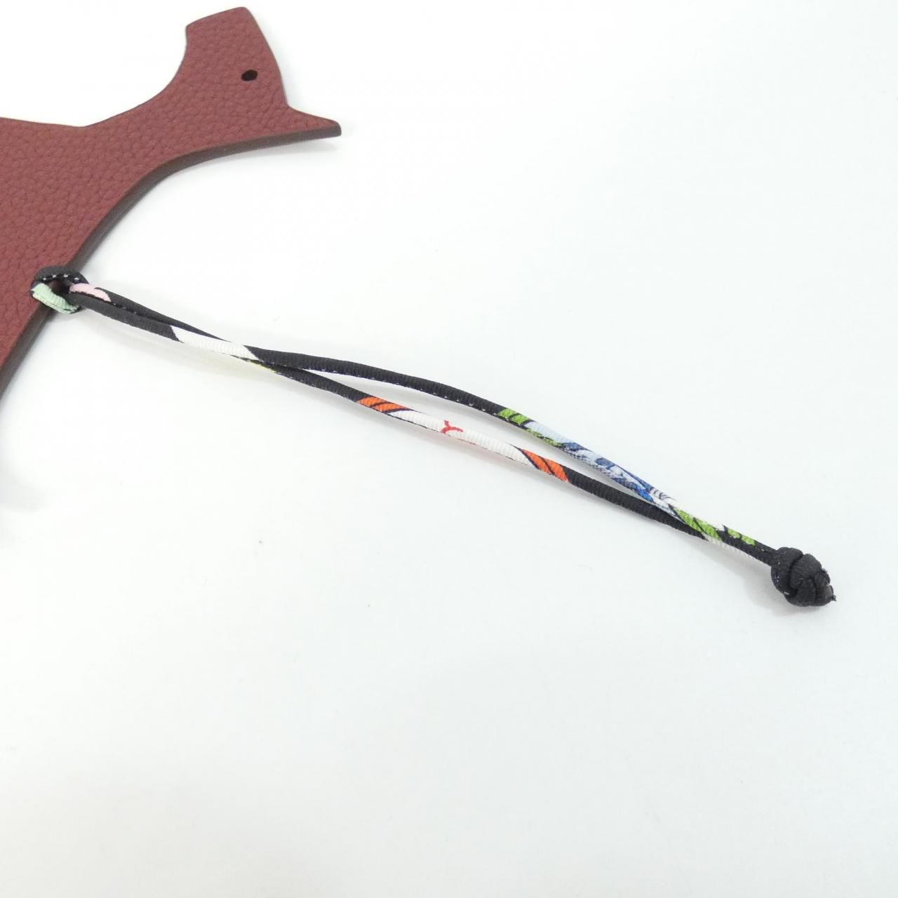 Hermes Westie Dog Bag Charm — view 4