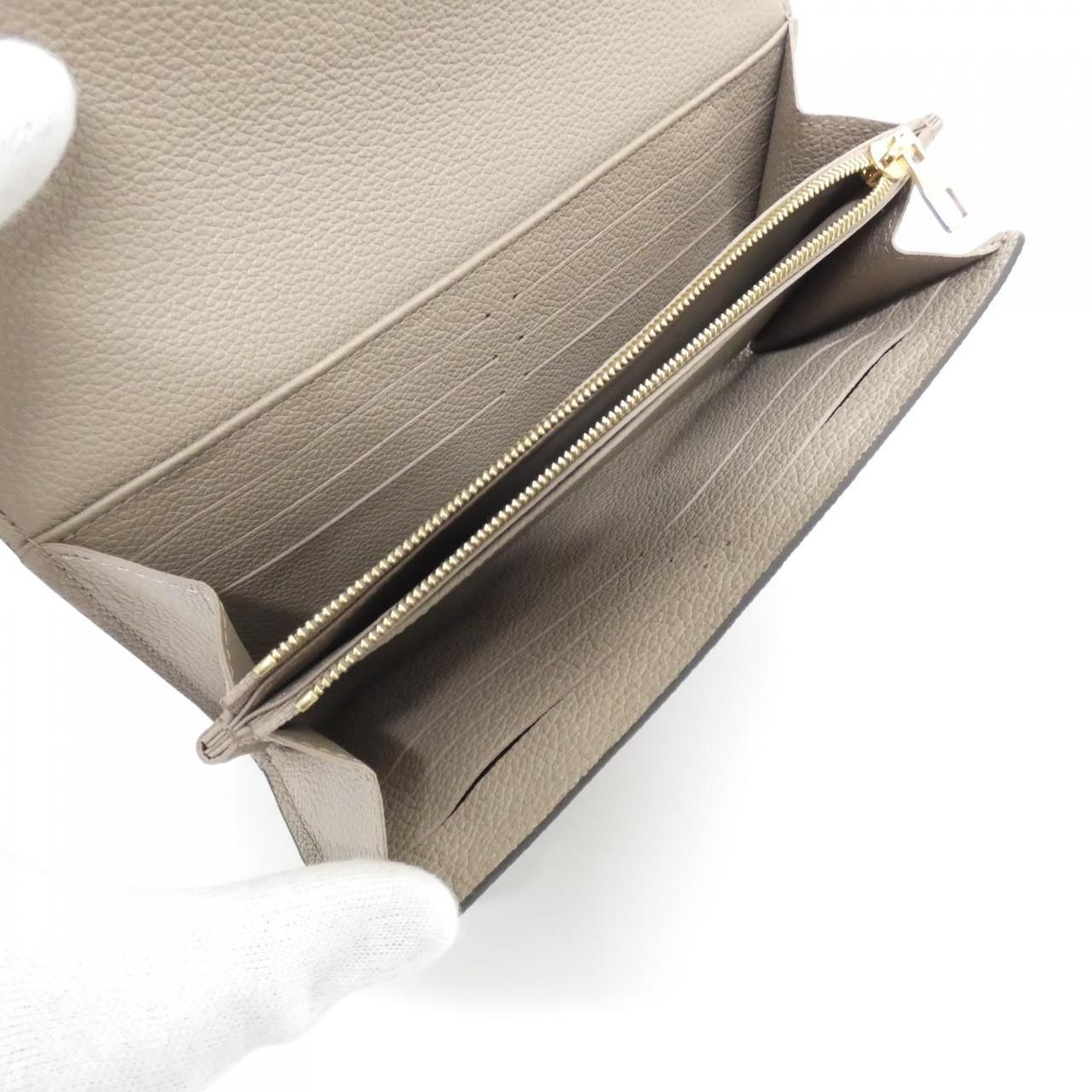Louis Vuitton Bicolor Monogram Empreinte Portefeuille Sarah Wallet — view 7