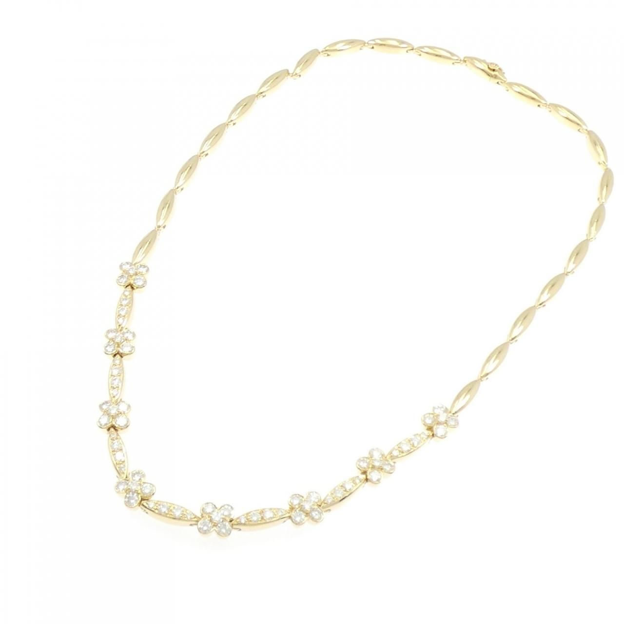 Van Cleef & Arpels Diamond Necklace — view 6