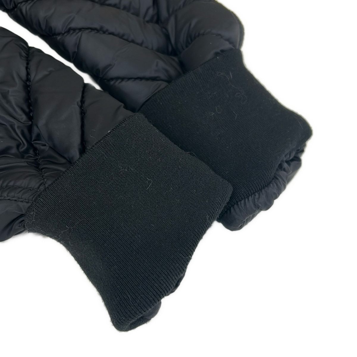 Moncler Down Jacket 00 XS Angle Giubbotto Bomber Black — view 9