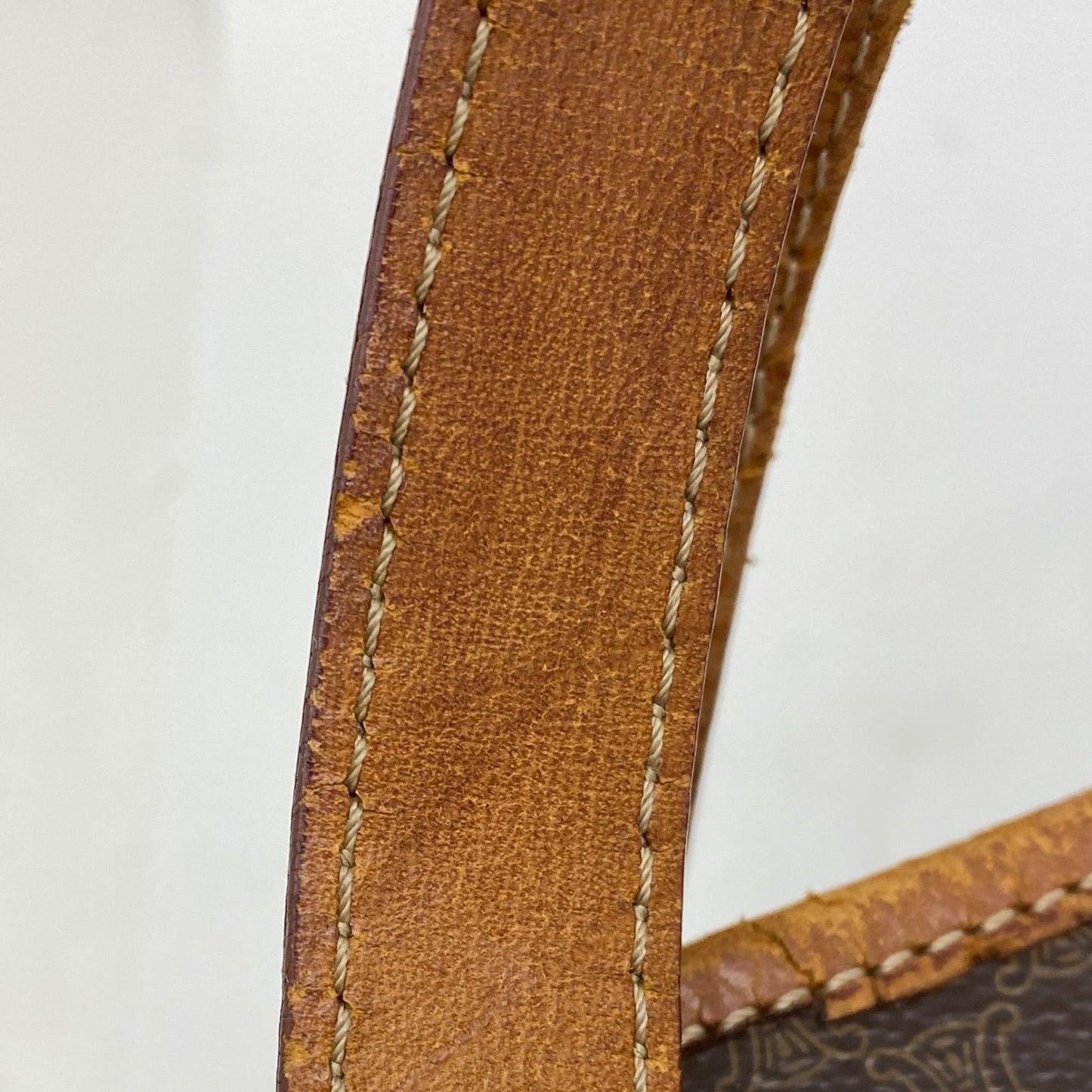 Celine Tote Macadam Brown Business Bucket — view 9