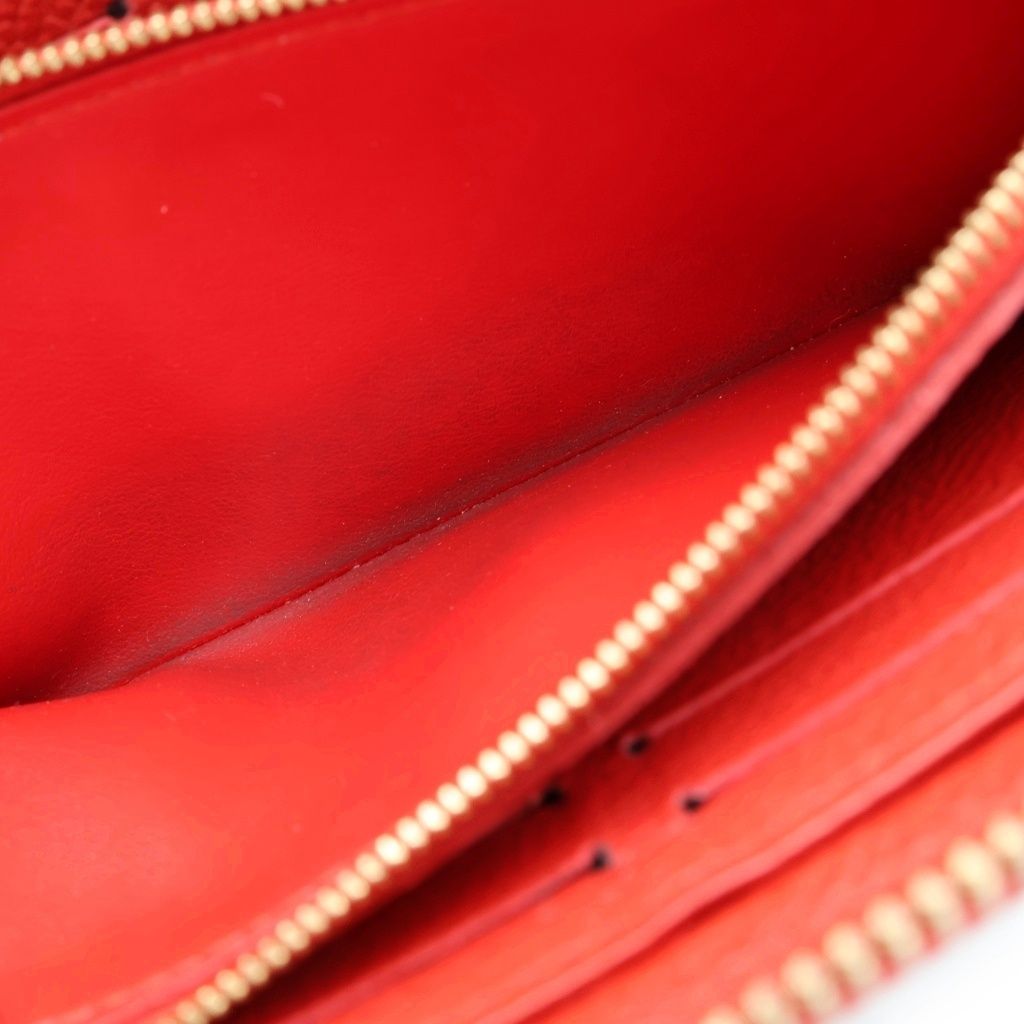 Louis Vuitton Monogram Empreinte Portefeuille Clemence Marie Nuit Wallet Card — view 6