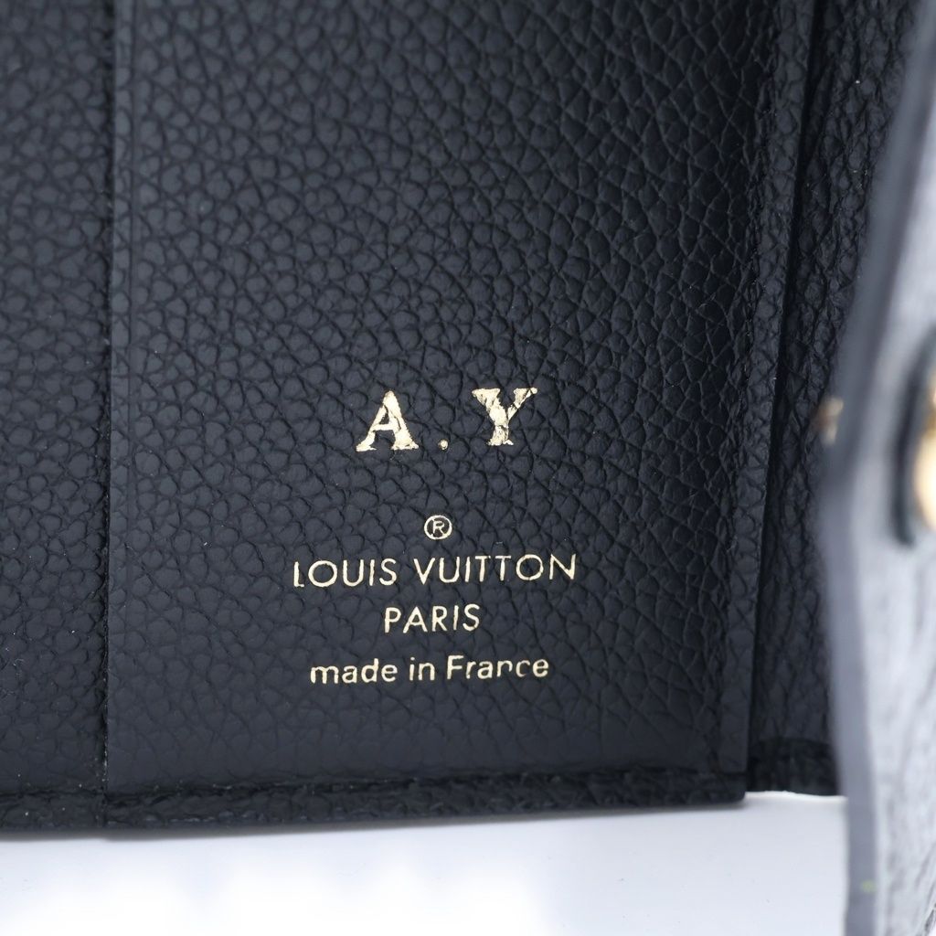 Louis Vuitton Monogram Empreinte Portefeuille Victorine Mini Wallet Compact — view 6