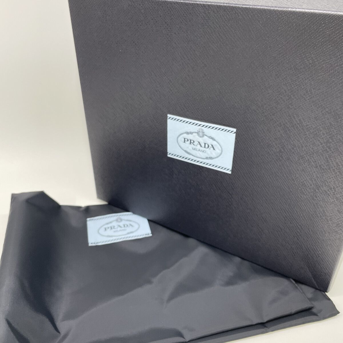 Prada Navy Triangle Logo Dress 42 — view 6