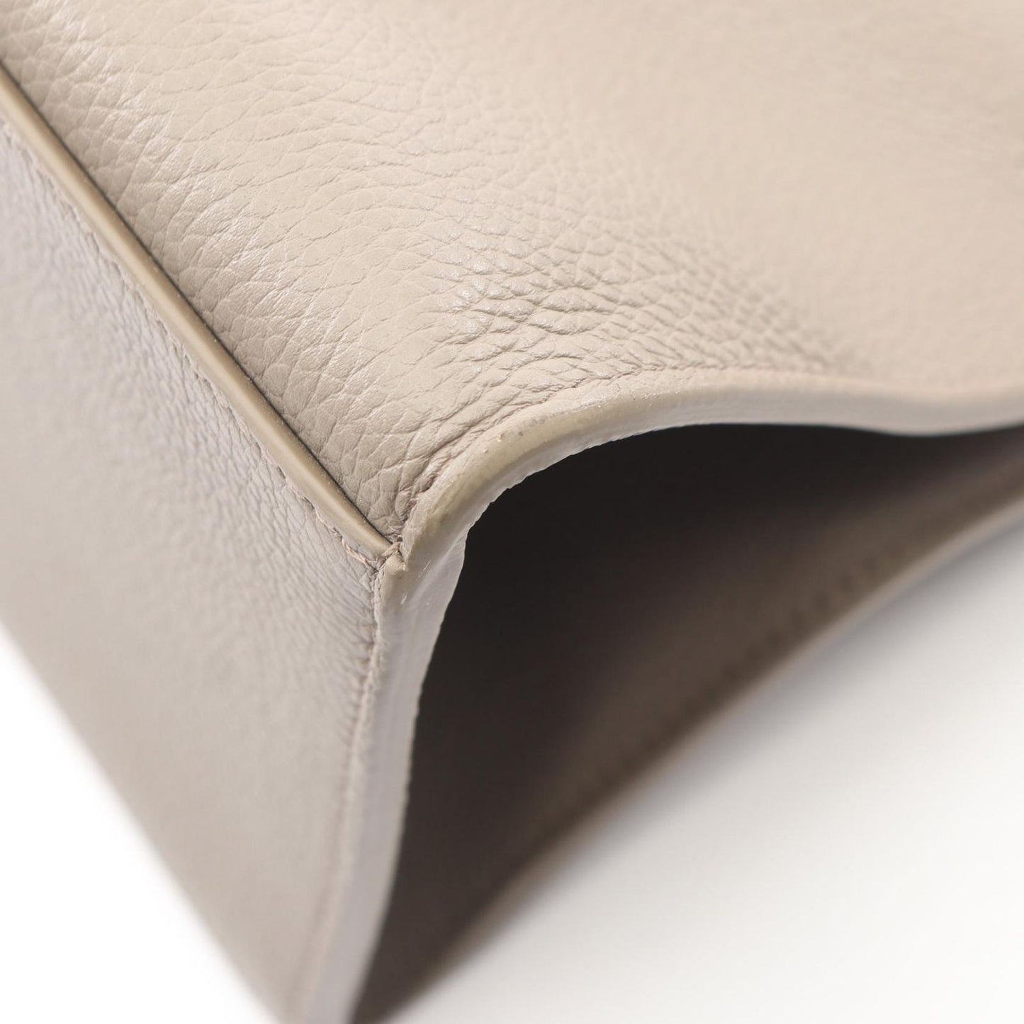 Celine Tote Cover 16 Seize Ezu Gray Leather — view 9