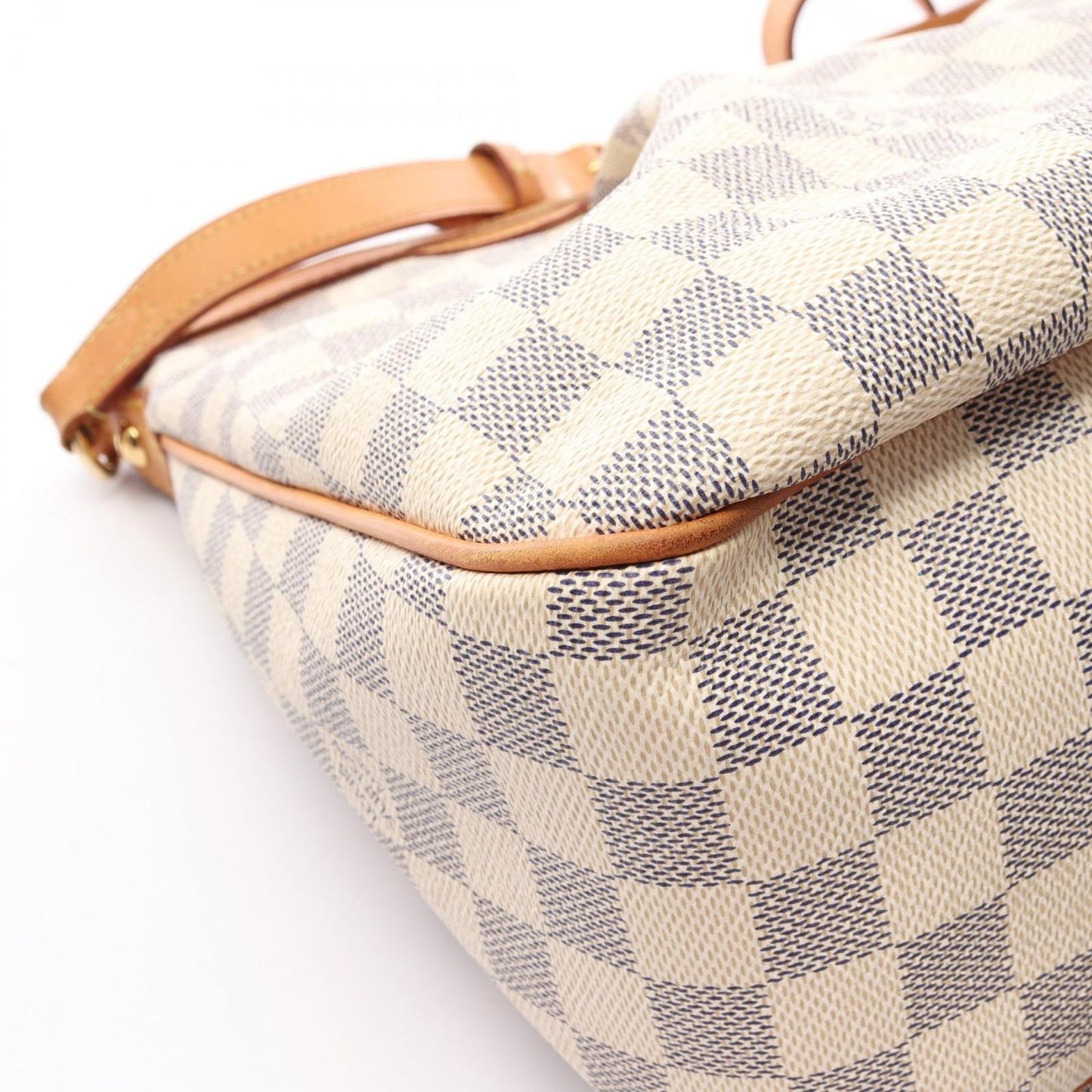 Louis Vuitton Shoulder Bag Syracuse MM Damier Azur Canvas Leather — view 9