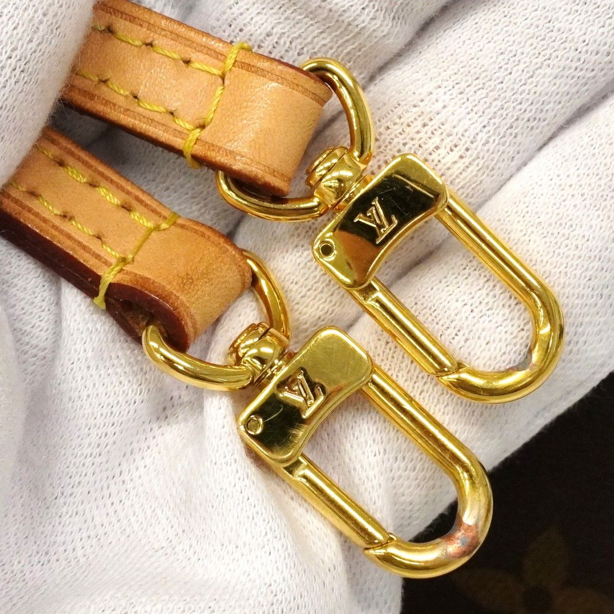 Louis Vuitton Handbag Monogram Alma BB Brown 2-Way — view 9