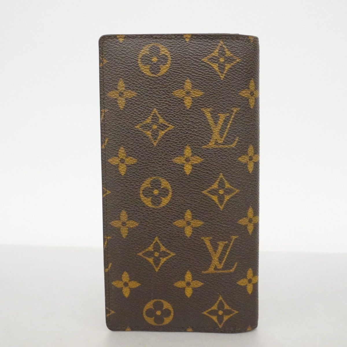 Louis Vuitton Wallet Monogram Portefeuille Brazza Brown — view 9
