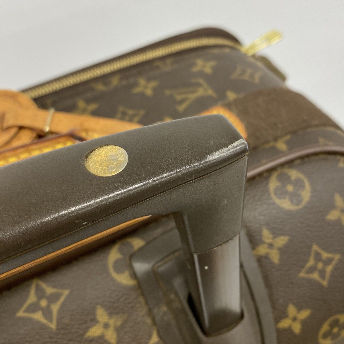 Louis Vuitton Travel Bag Monogram Pegase 55 Brown — view 9