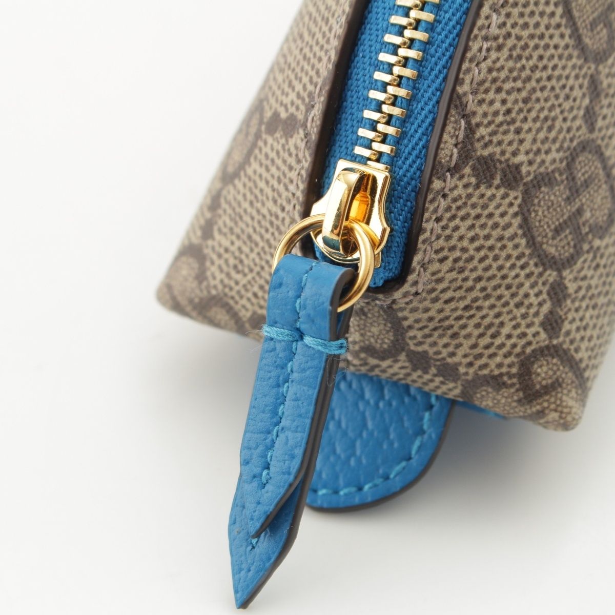 Gucci Disney GG Supreme Donald Duck Pen Case Stationery Beige Blue — view 9