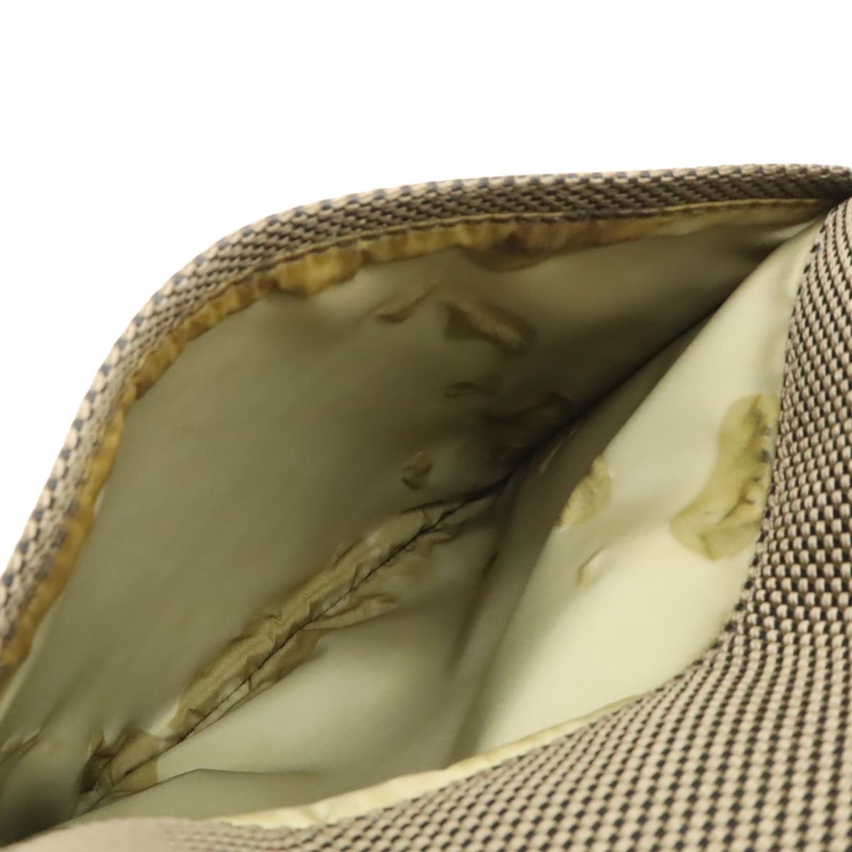 Louis Vuitton Damier Geant Shoulder Bag Crossbody Canvas Tail Khaki — view 9