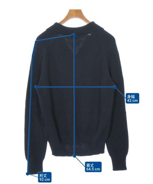 Prada Knit Sweater Navy — view 7