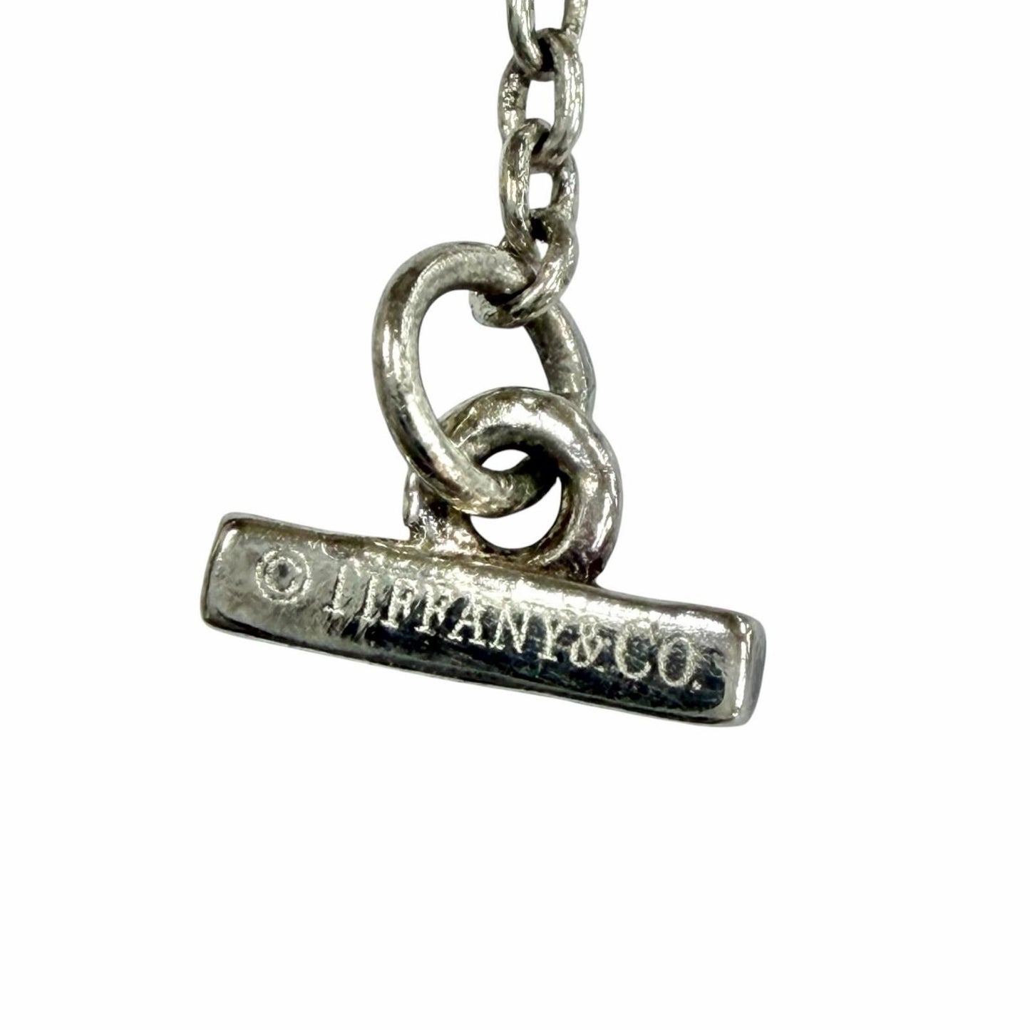 Tiffany & Co T Smile Pendant Small Necklace Silver — view 8