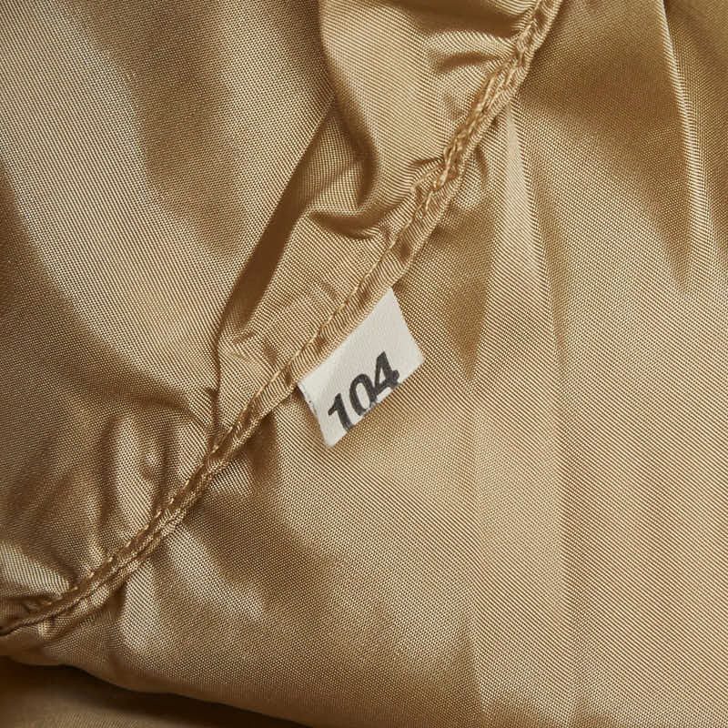 Prada Shoulder Bag Beige Canvas Leather — view 9