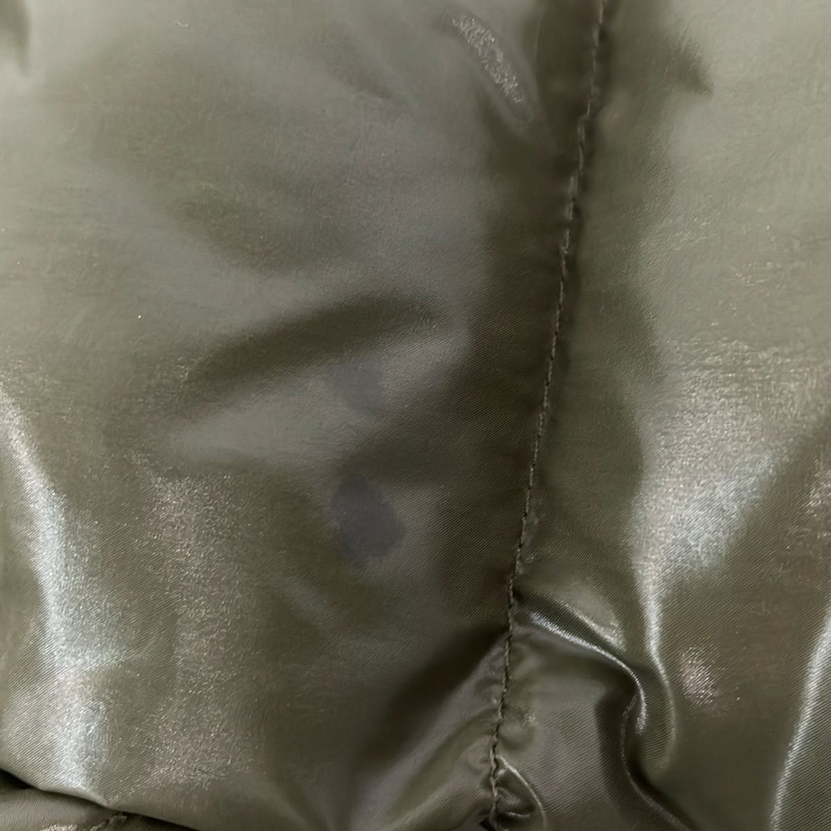 Moncler Down Coat 00 XS Khaki Long Sleeve Fur Winter — view 7