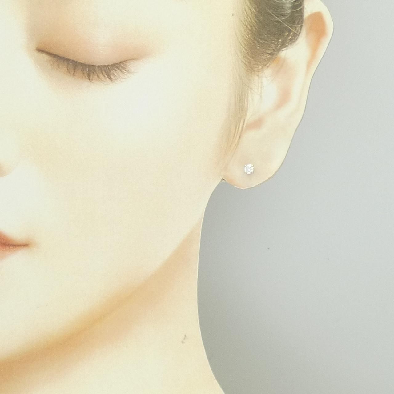 Tiffany & Co Solitaire Earrings — view 4
