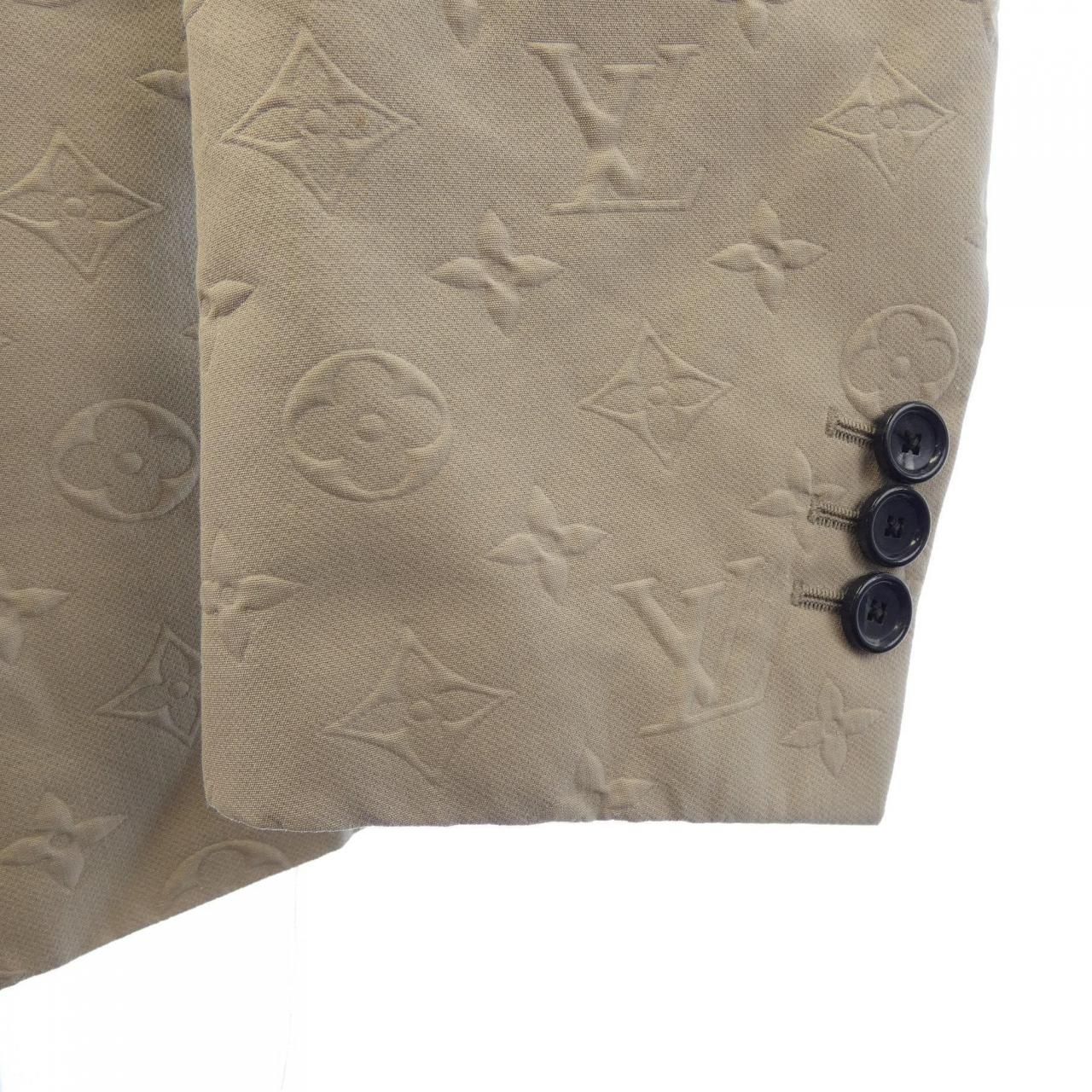 Louis Vuitton Embossed Monogram Single Breasted Jacket — view 6