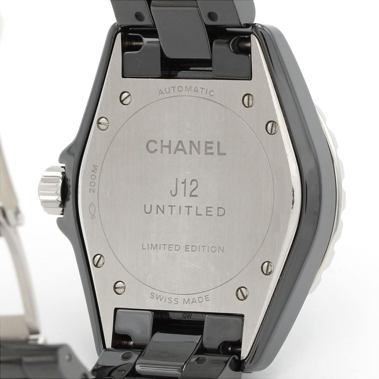 Chanel Untitled 38 mm Ceramic Limited Automatic Winding Watch — view 8
