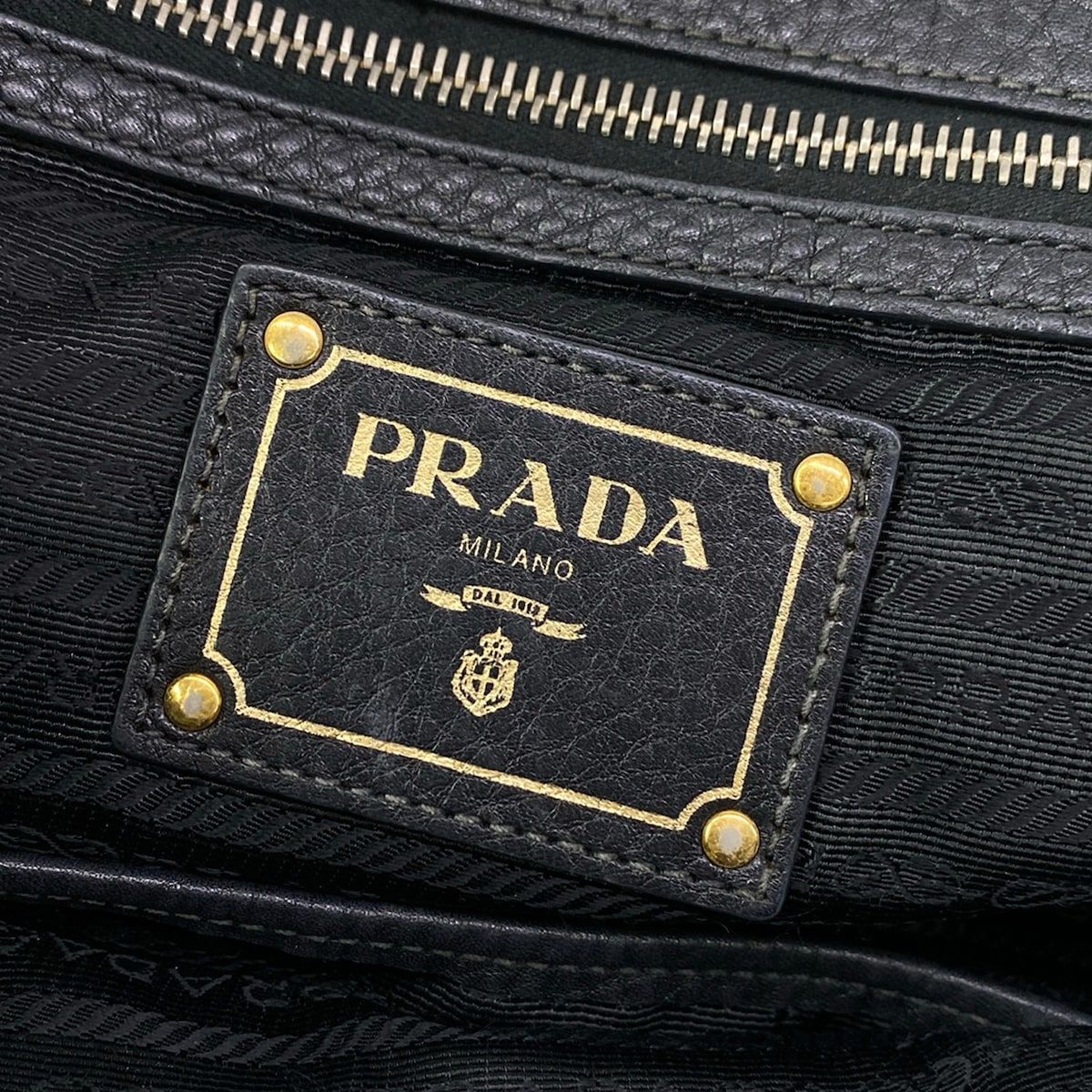 Prada Tote Black Leather — view 9