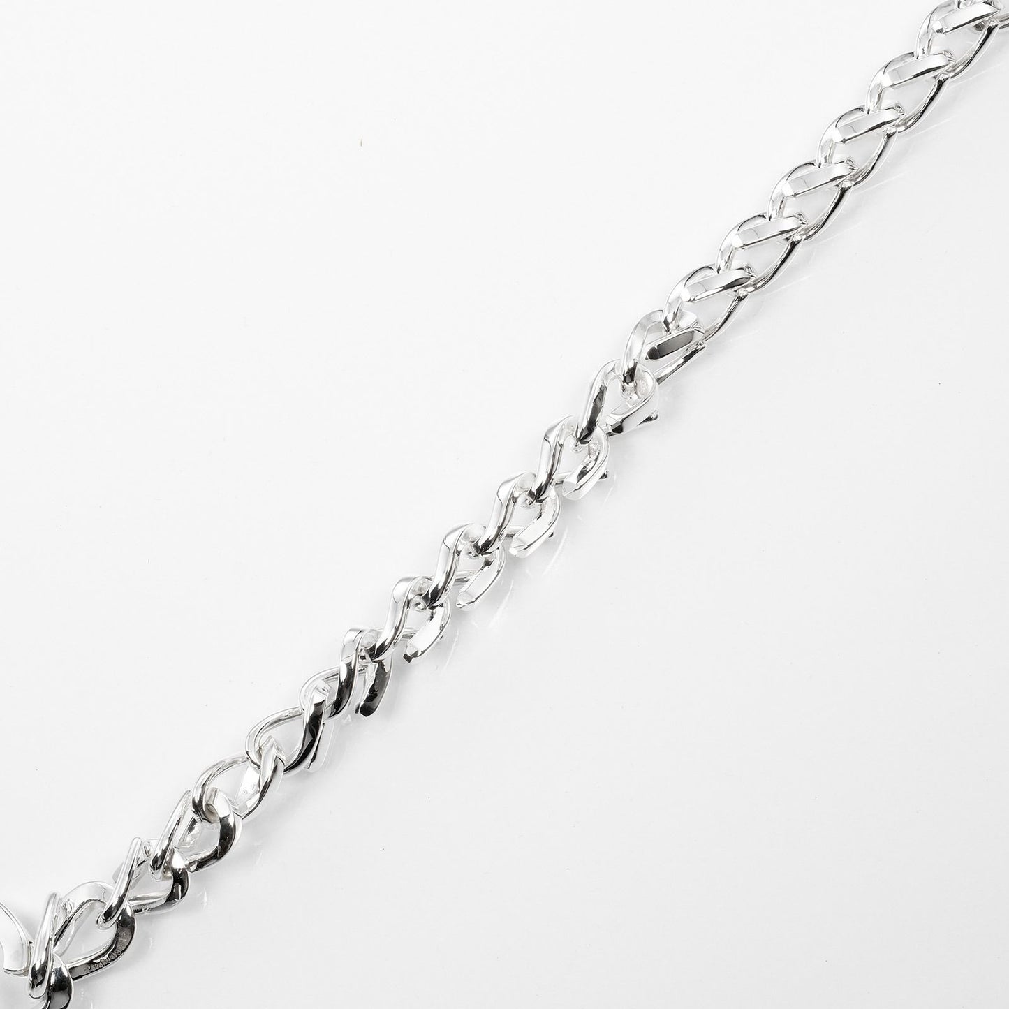 Tiffany & Co Forge Midi Amlink High Polish 17 cm 925 Sterling Silver Bracelet — view 7