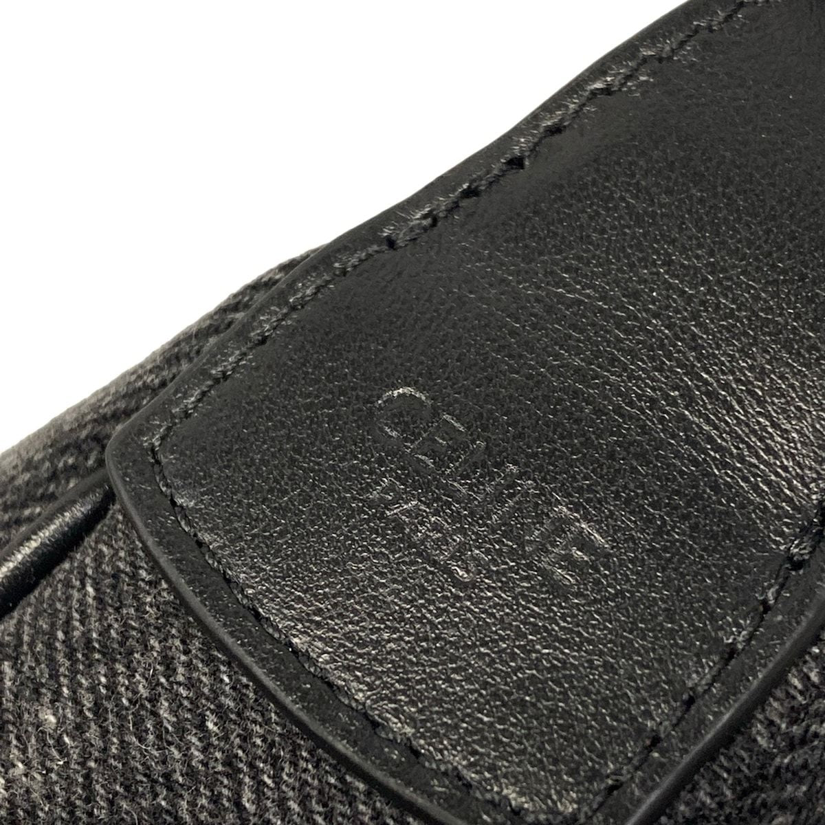 Celine Handbag Teen Lou Black Leather — view 9