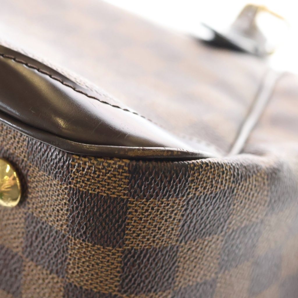 Louis Vuitton Verona MM Damier Shoulder Bag Brown — view 6