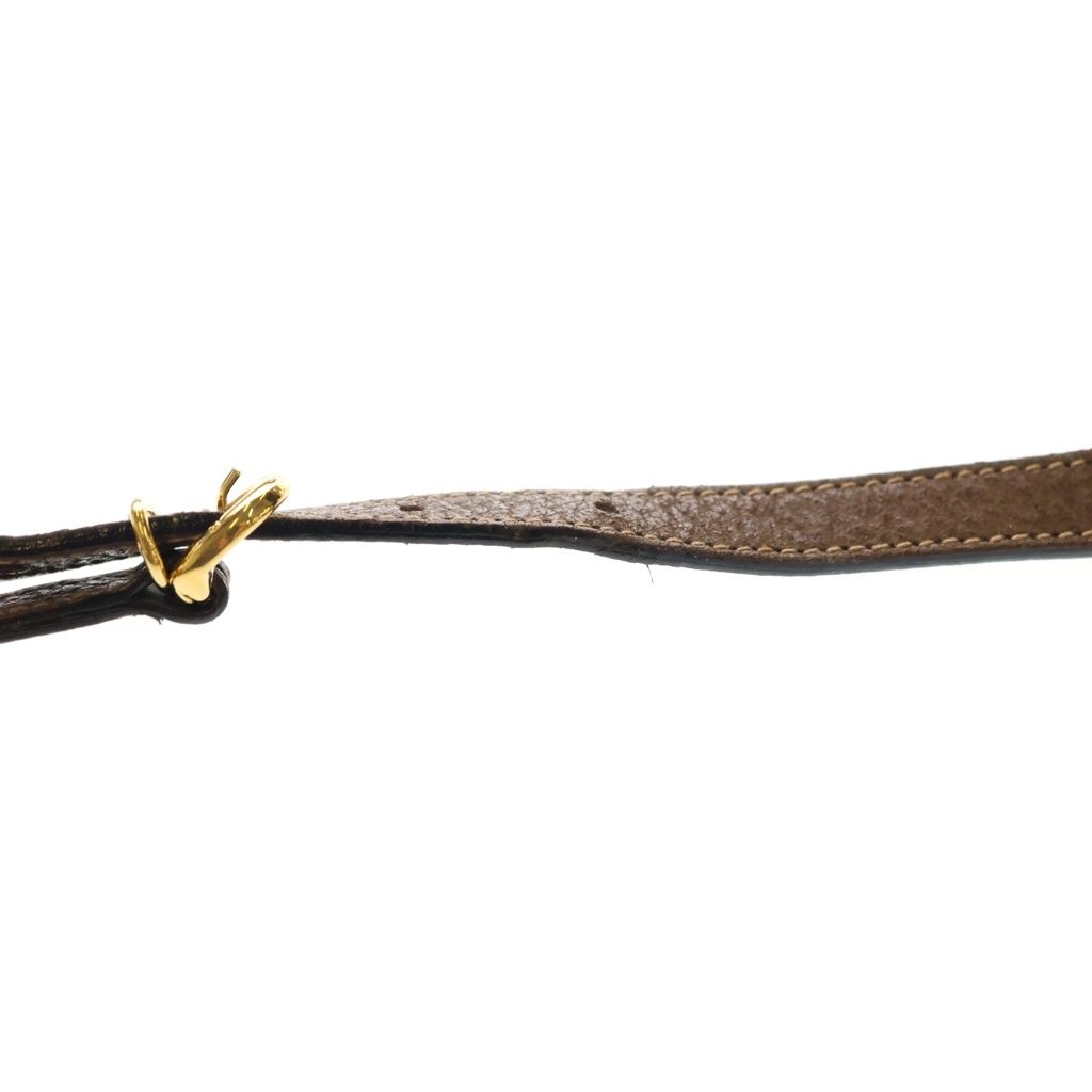 Gucci GG Supreme Shoulder Bag Brown Beige Leather Gold — view 6