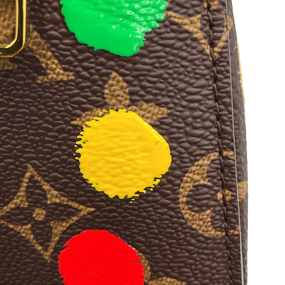 Louis Vuitton Handbag Monogram Painted Dot LV YK Pochette Metis MM Yayoi Kusama — view 8