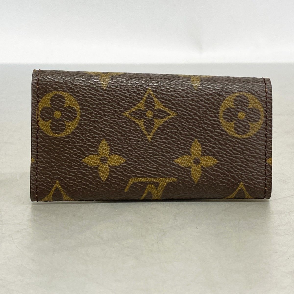 Louis Vuitton Key Case Monogram Multicles 4 Brown Key Holder — view 7