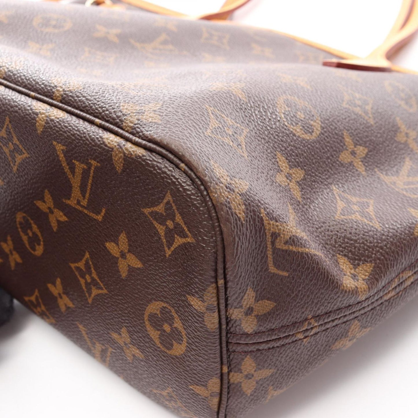 Louis Vuitton Tote Neverfull PM Pivoine Canvas Leather — view 9