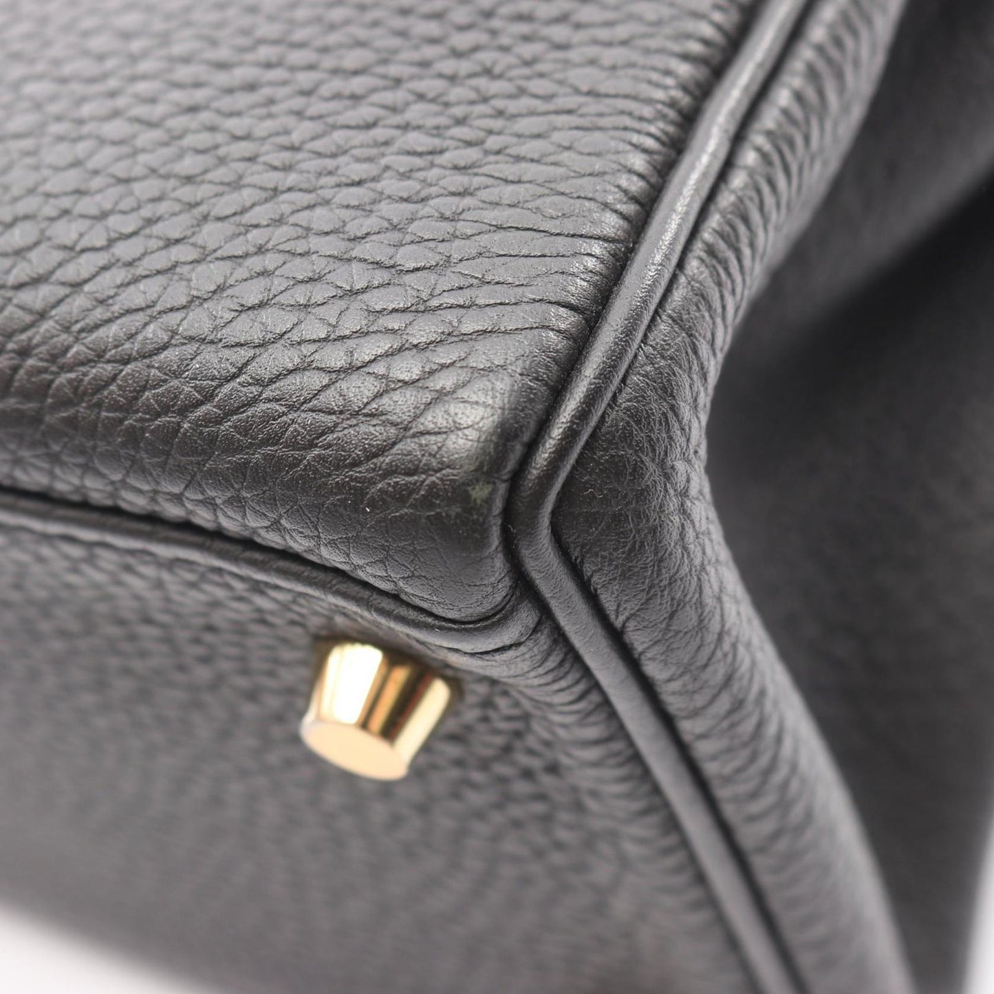 Hermes Handbag Kelly 32 2-Way Retourne Black Leather — view 9