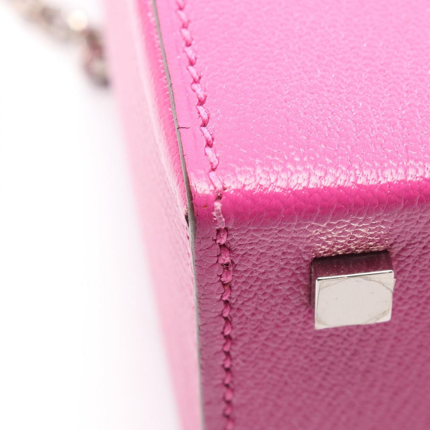 Hermes Shoulder Bag Cinetic 2-Way Magnolia Leather — view 9