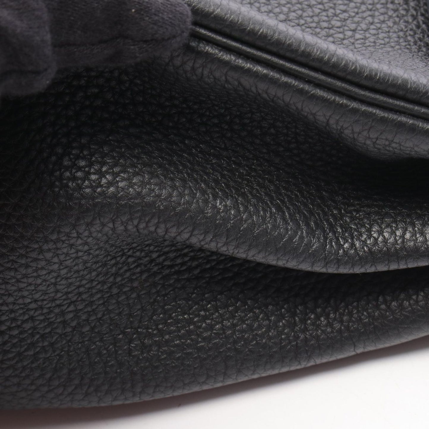 Hermes Handbag Kelly 32 Retourne 2-Way Black Leather — view 9