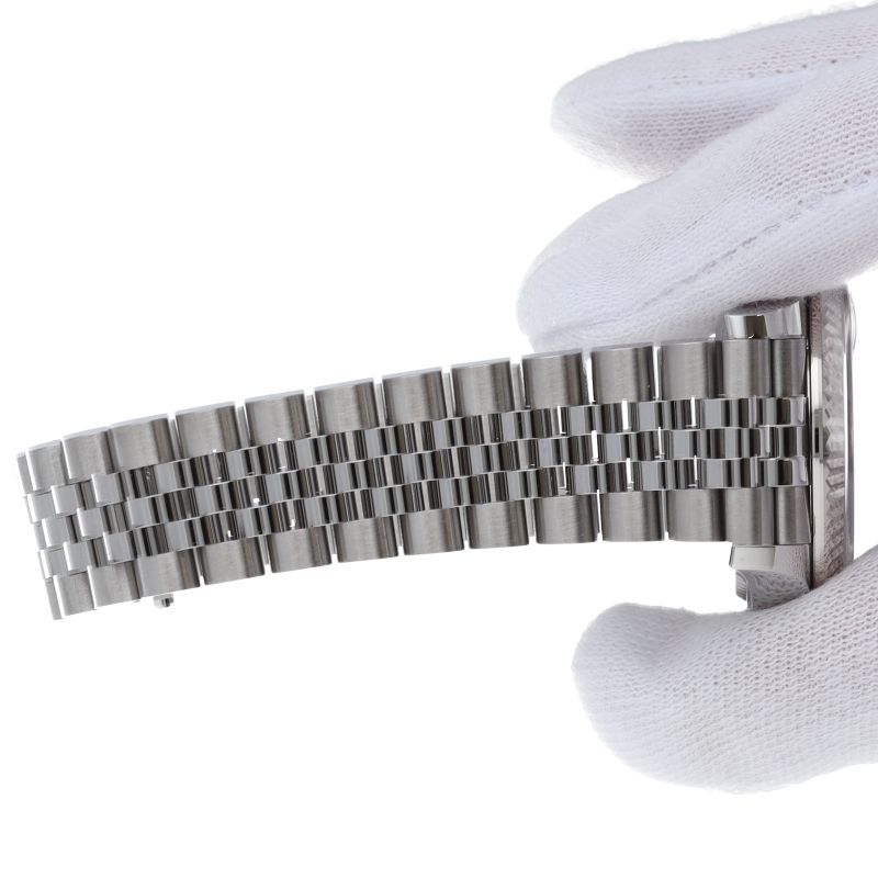 Rolex Datejust 31 Boys Watch Jubilee Diamond Box 18k White Gold SS — view 7