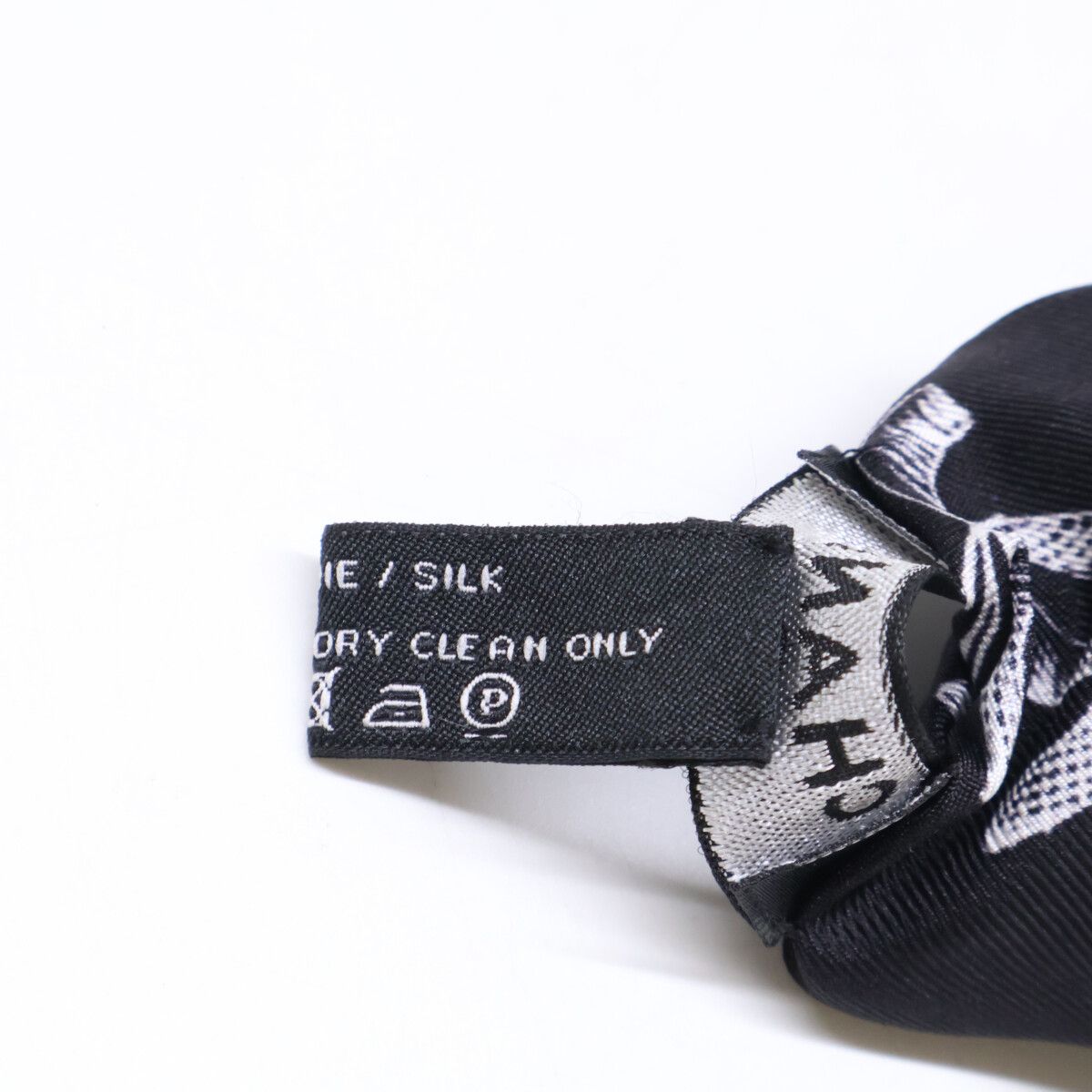 Chanel Silk Slim Bandeau Scarf — view 9