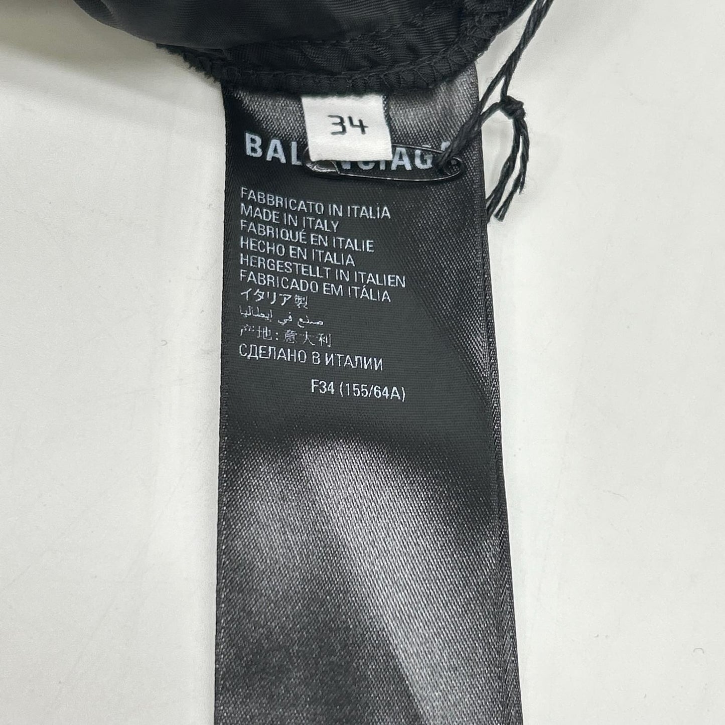 Balenciaga Black Wool Trousers Long Pants 34 — view 5