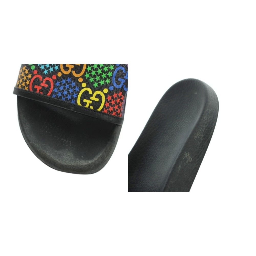 Gucci GG Psychedelic Slide Sandals Beach Multicolor — view 9