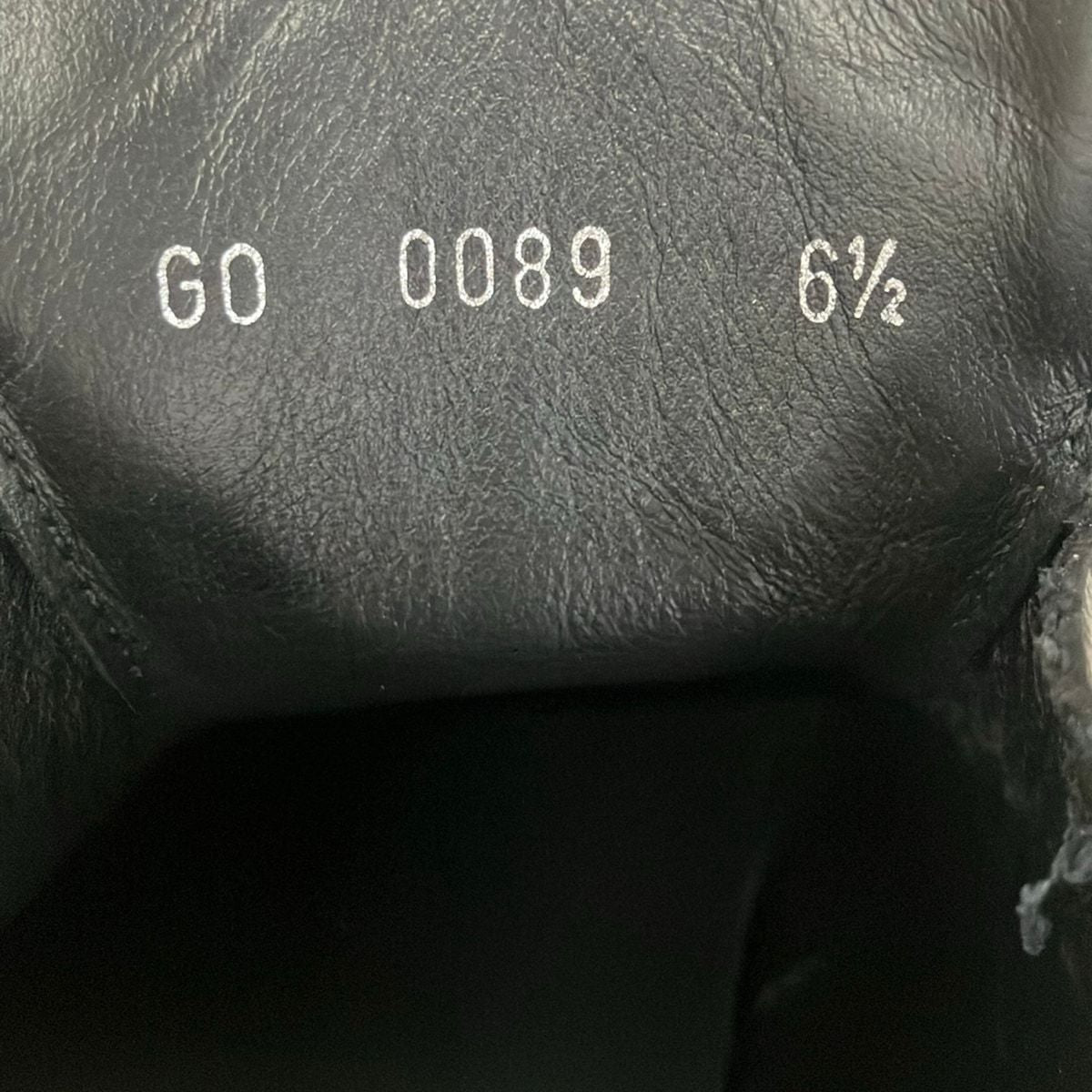 Louis Vuitton Shoes 6.5 Black Leather — view 6