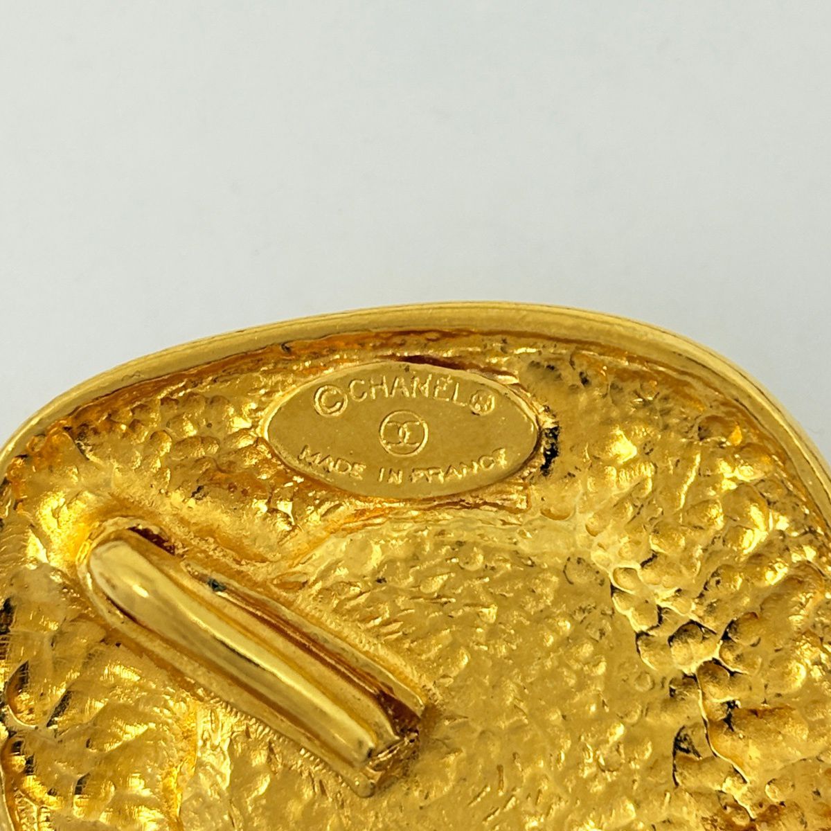 Chanel CC Logo Chain Belt Diamond Faux Pearl Gold — view 5