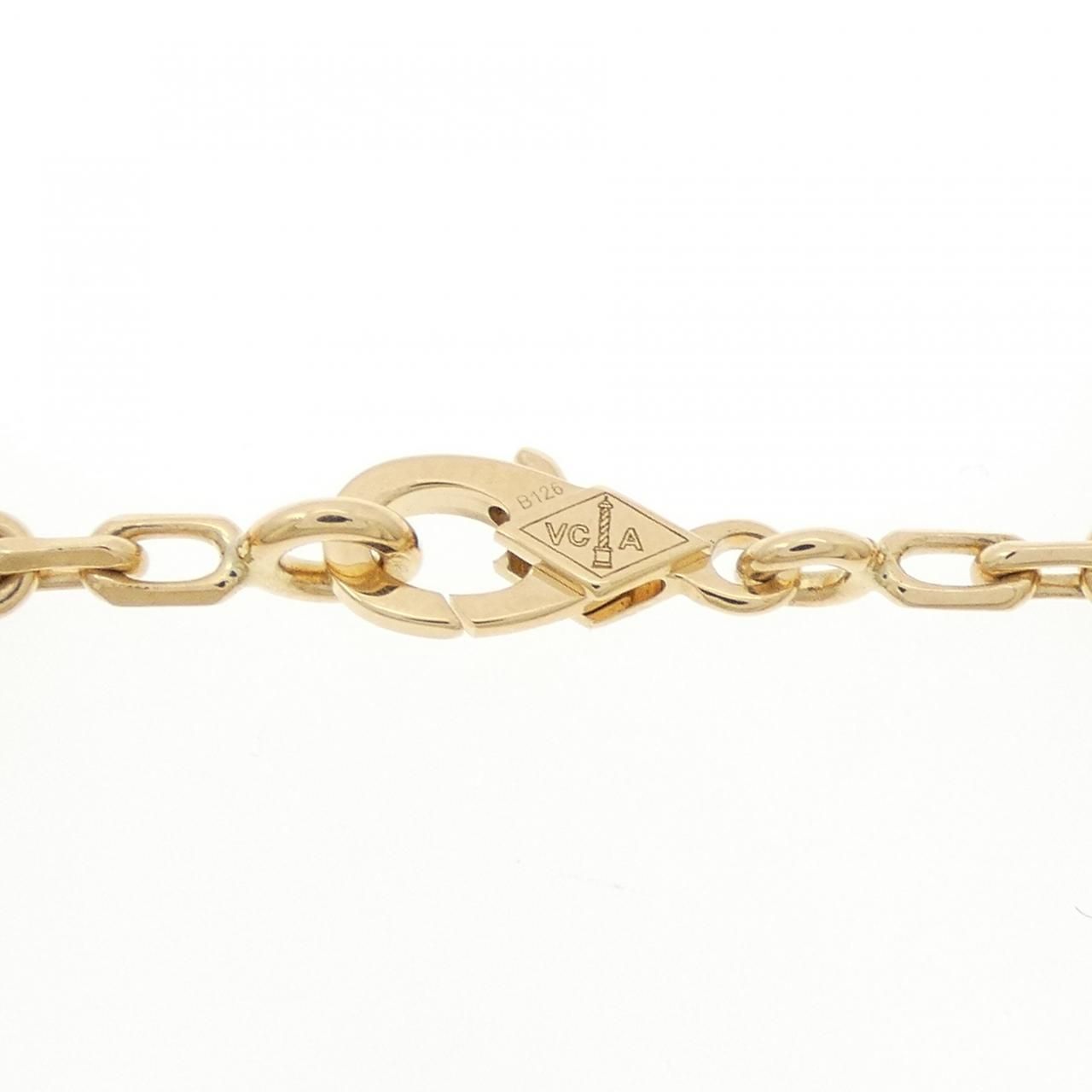 Van Cleef & Arpels Vintage Alhambra 5 Motif Bracelet — view 3