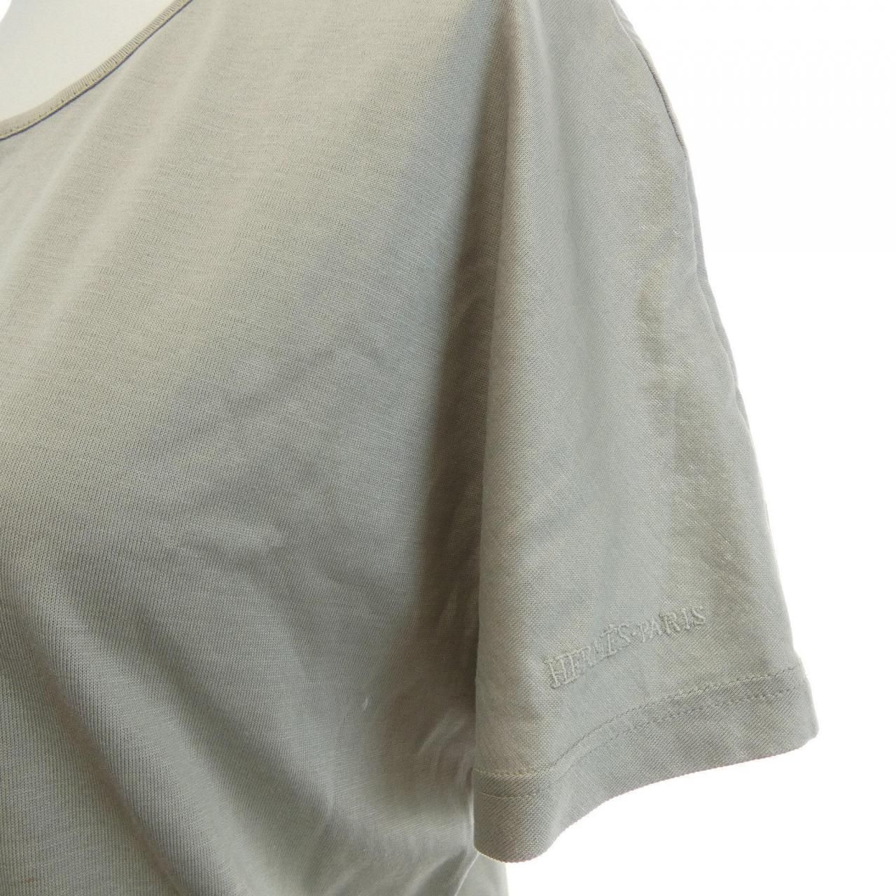 Hermes Vintage T-Shirt Gray — view 6