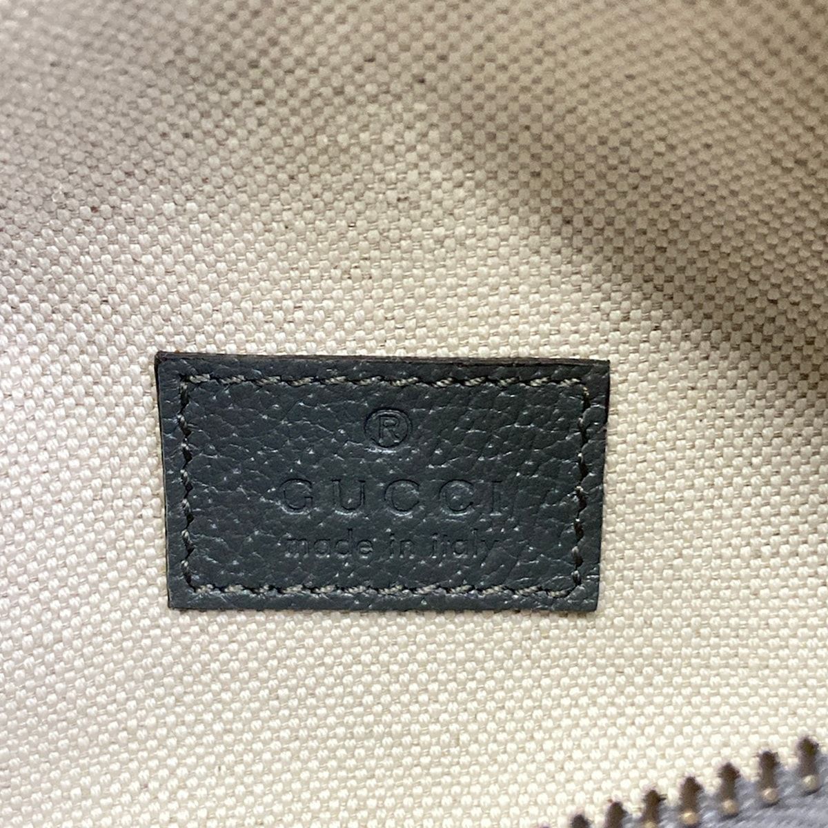 Gucci Ophidia Gray Green Red Mini Bag Leather — view 9