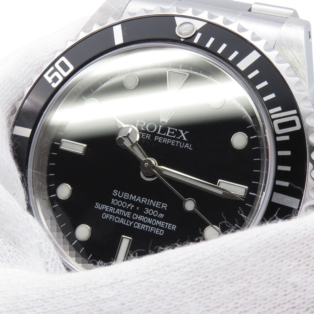 Rolex Submariner Non Date No Watch Black Dial — view 9