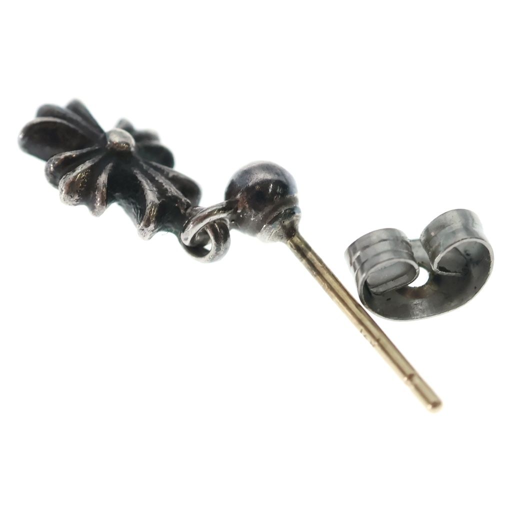 Chrome Hearts Tny CH Pls Tiny CH Plus Drop Earrings Silver — view 6