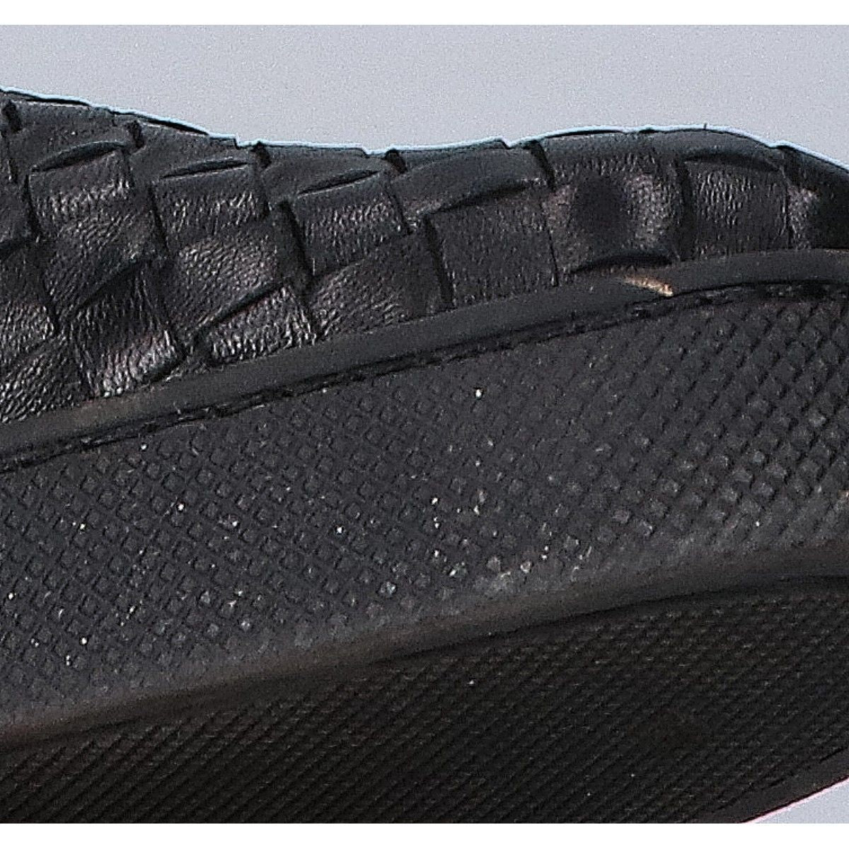 Bottega Veneta Black Leather Intrecciato Slip Ons 36 Slipper — view 8