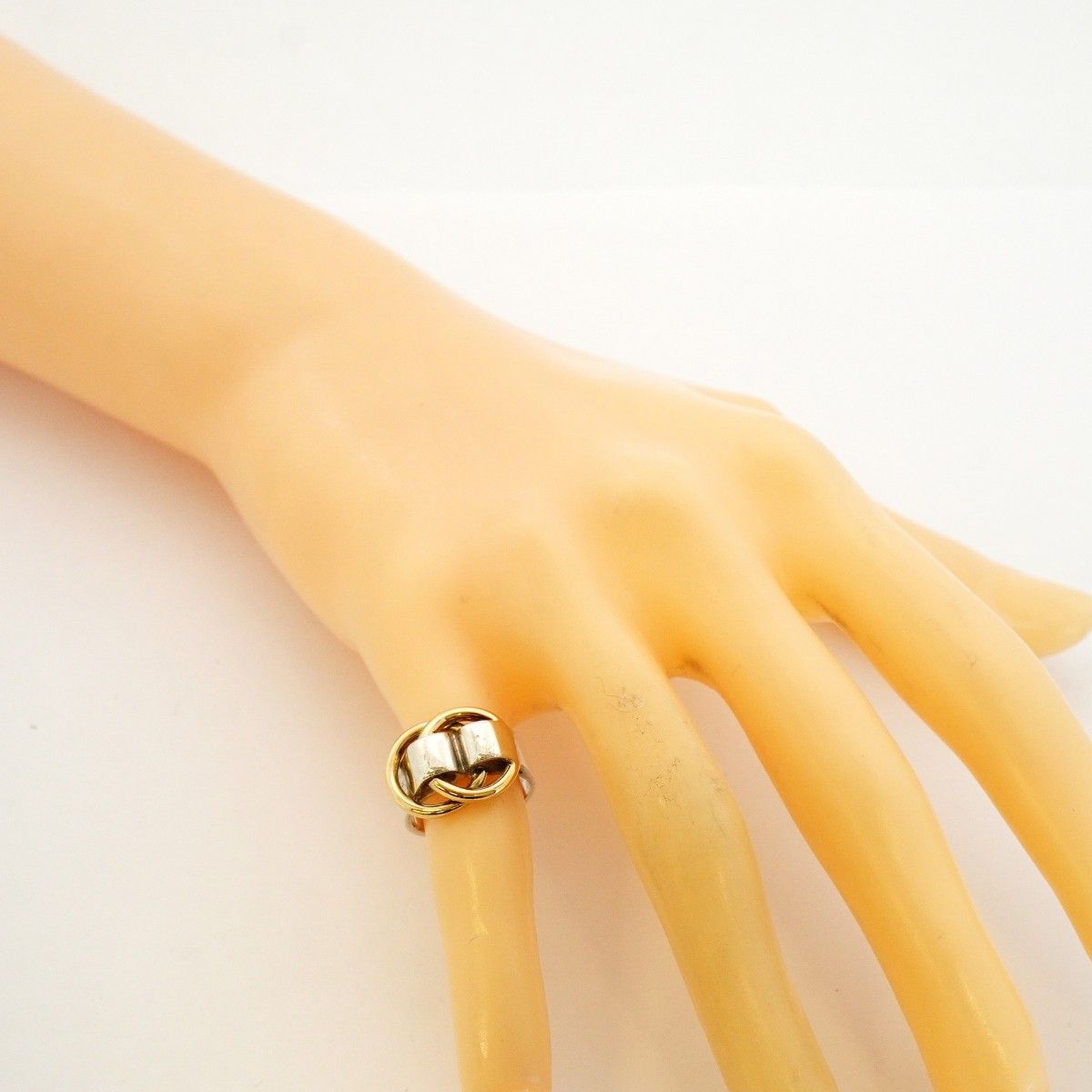 Hermes Ring Yellow Gold 925 Sterling Silver — view 9
