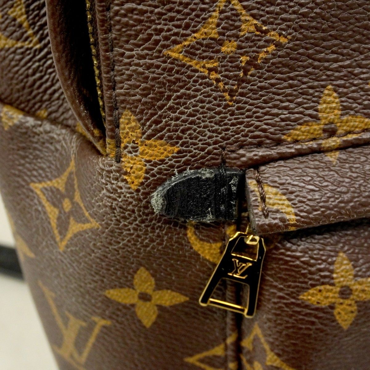 Louis Vuitton Backpack Monogram Palm Springs PM Brown — view 9