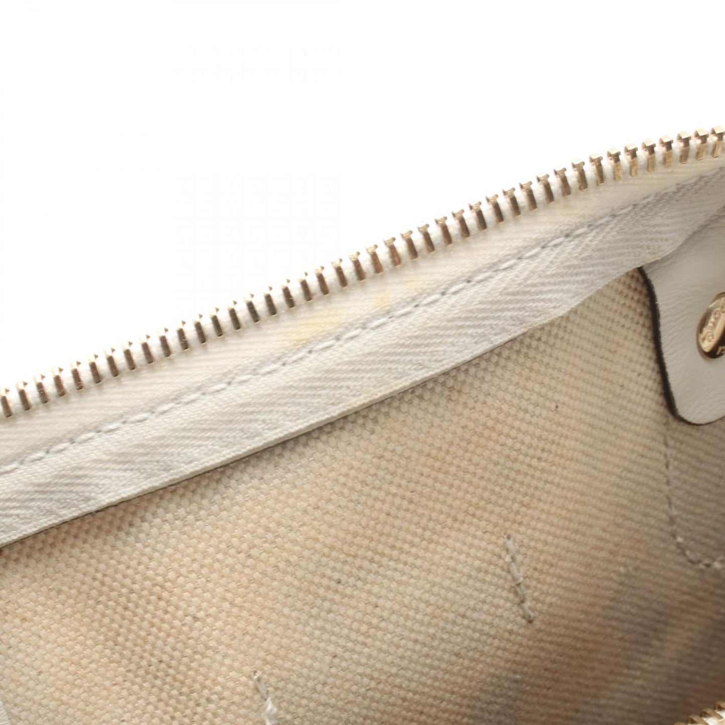 Gucci Tote for Unicef GG Supreme Elephant White Canvas Leather Mini Boston — view 9