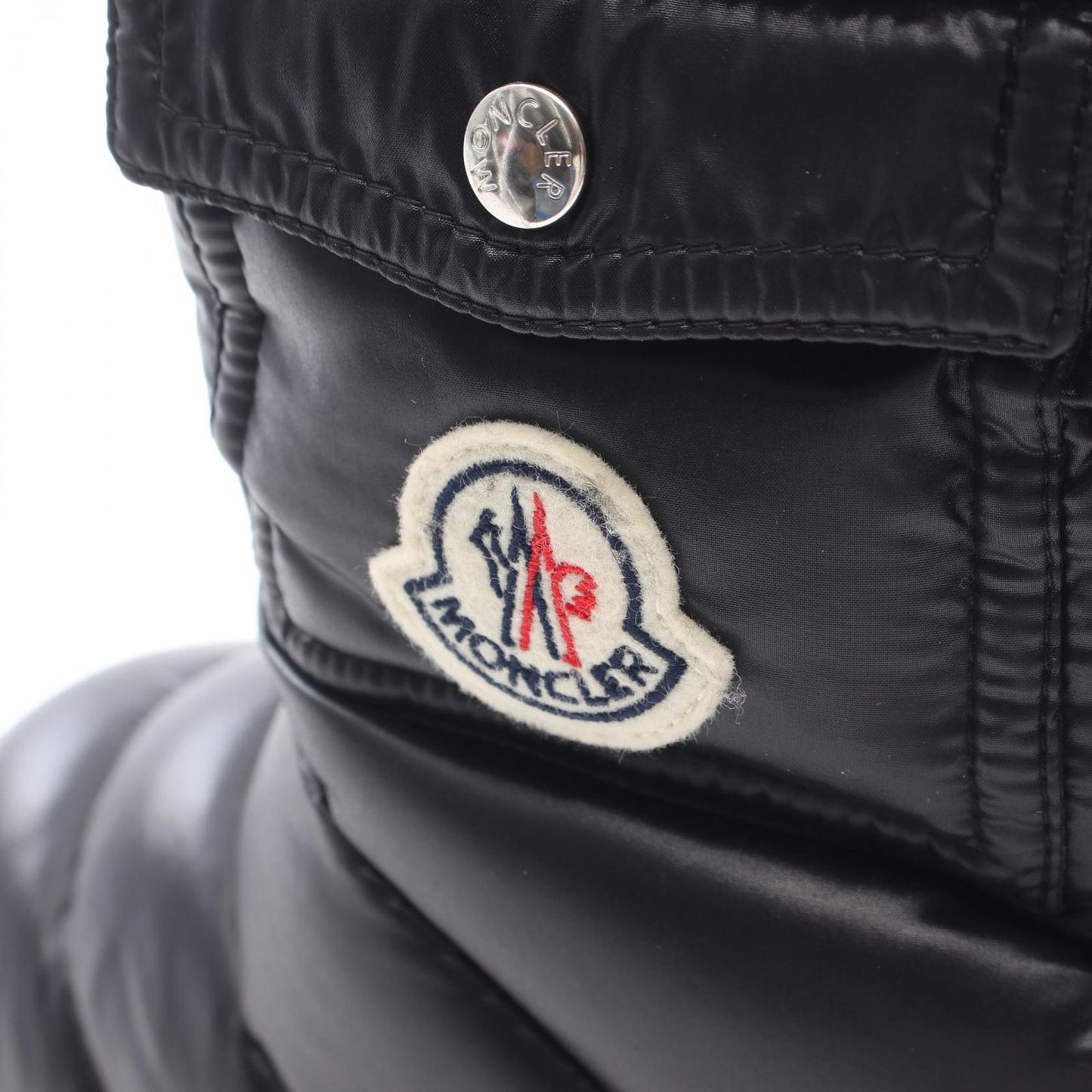 Moncler Boots Gaia Pocket Mid Down Jacket Nylon — view 8
